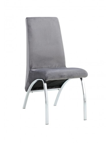 Lot de Chaises Fate chrome et velours une grave pollution 