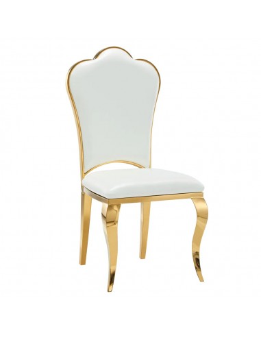 Lot de Chaises Prestige gold simili cuir - SAKURA À commander