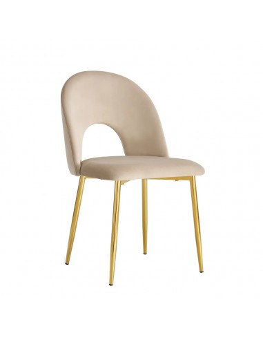 Lot de chaises TEDDY Gold velours store