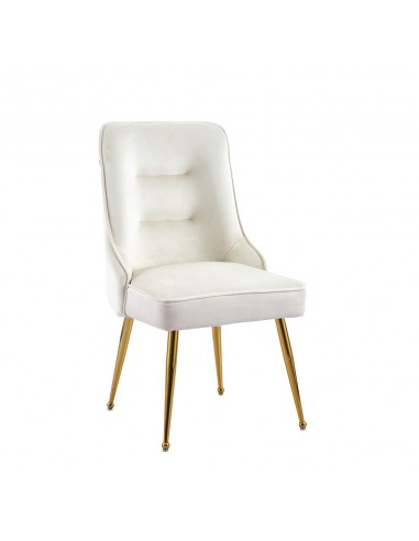 Lot de chaises luxury ZIP en velours pieds Gold prix