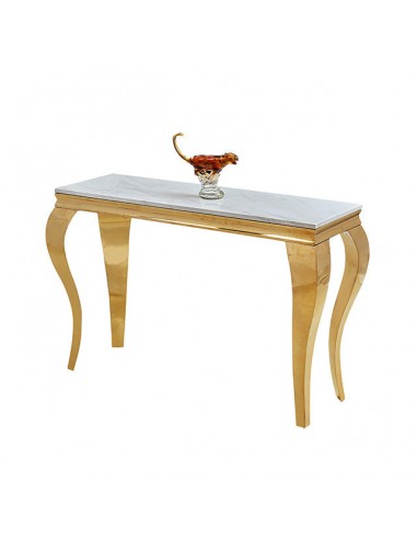 Console BAROQUE Gold plateau en verre 110x50x85 cm Venez découvrir notre 