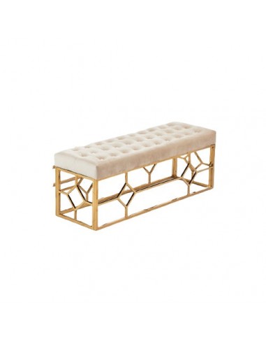 Banquette XXL VERTIGO Gold en velours JUSQU'A -70%! 