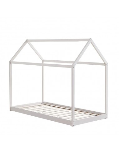 Lit cabane ROBINSON en bois 90x190 cm avec sommier intégré les ctes