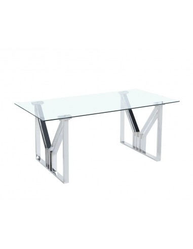 Table à manger IGREC Chrome transparent sélection de produits