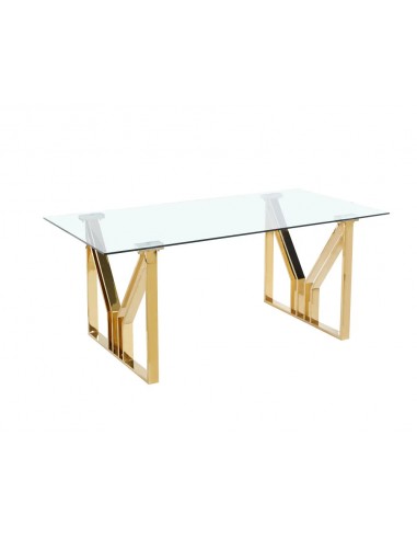 Table à manger IGREC Gold transparent Comparez plus de prix